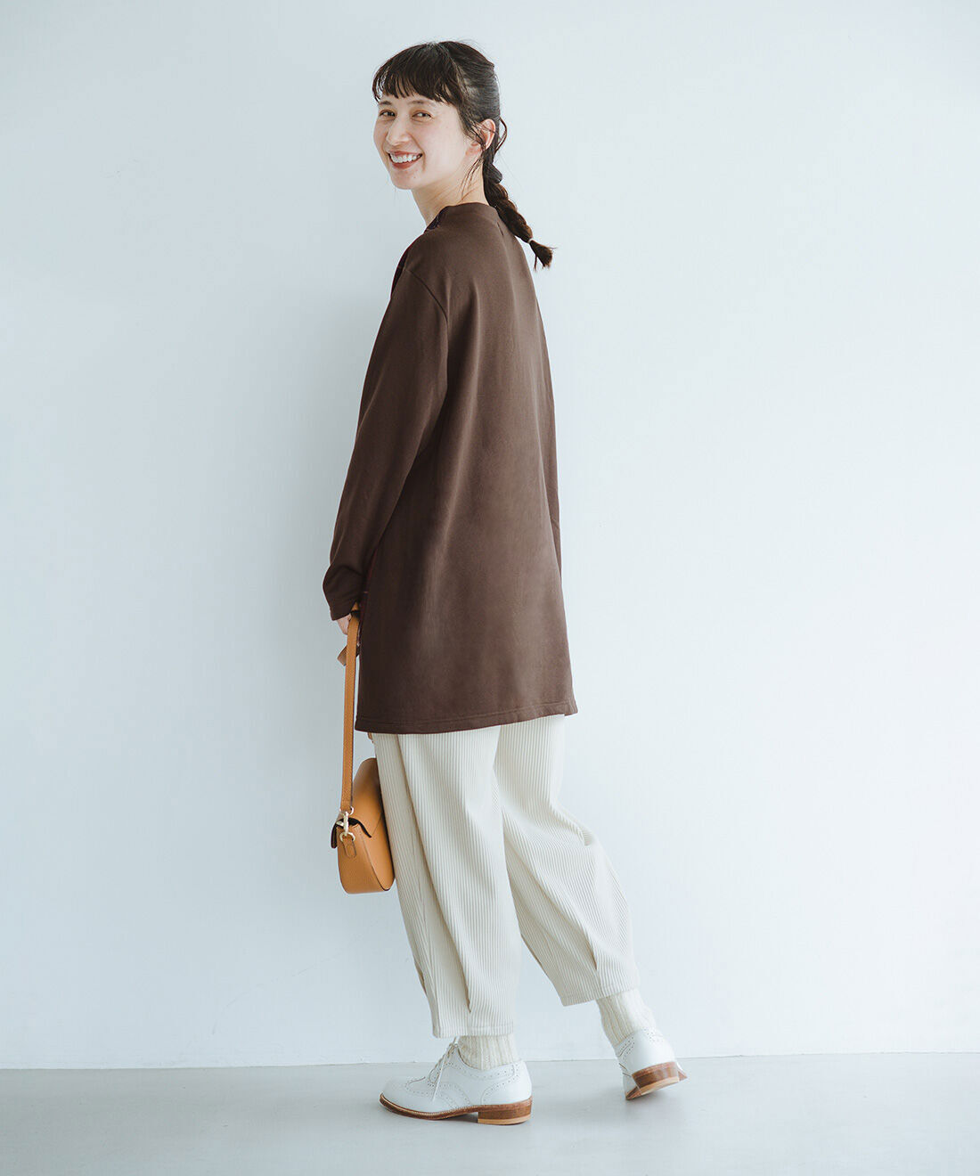 frauglatt|すっきり着やせ♪ 大人チェック柄プリントのチュニックのコーディネート