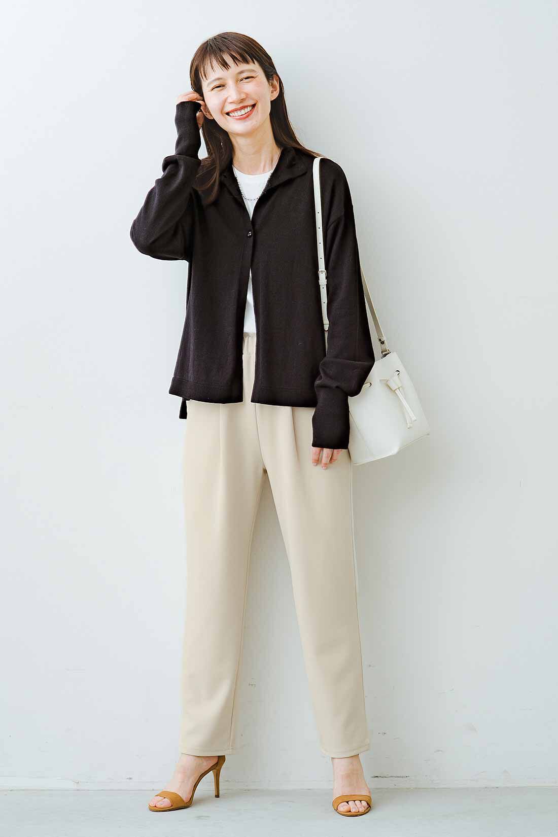 frauglatt|伸びやかカットソーパンツUV対策／吸水速乾のコーディネート