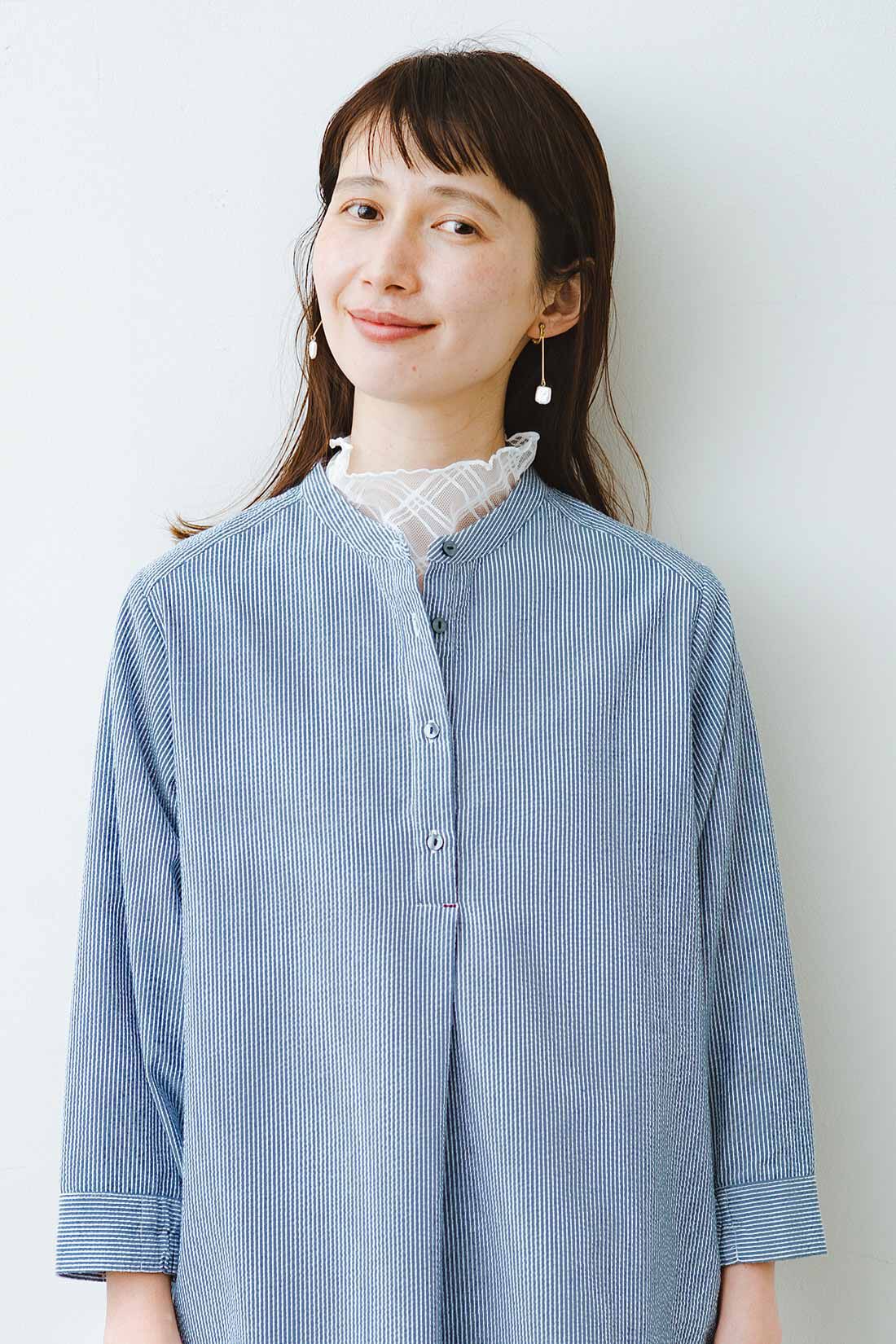 frauglatt［フラウグラット］|フラウグラット　首もと華やか♪ 着脱らくちんなやわらかチュール付け衿の会