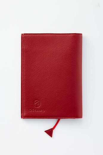 OSYAIRO［オシャイロ］ | ＯＳフォトポケット付き文庫本＆手帳カバー〈赤〉