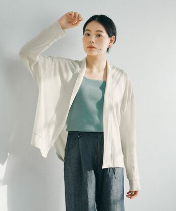 el:ment［エルメント］ | 羽衣心地の伸びやかコットンカーディガン