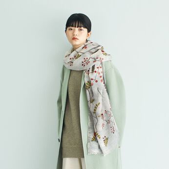el:ment［エルメント］ | el:ment×山本祐布子 ウールロングストール