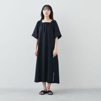フェリシモファッションニュース | THOUSAND MILE GATHERED DRESS〈BLACK〉