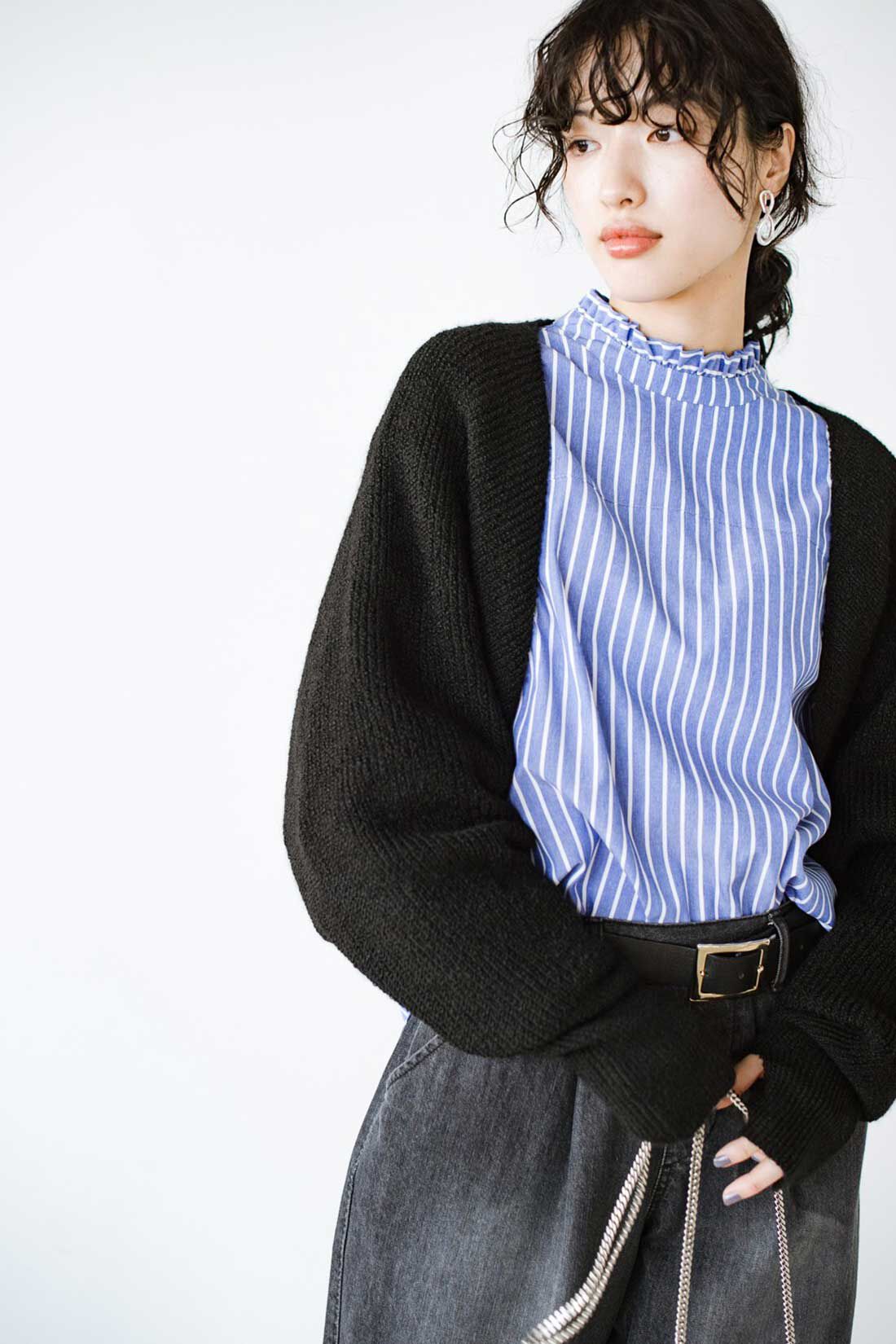 haco!［ハコ］|ｈａｃｏ！ 季節の変化を楽しむ「愛服」 シャツもブラウスもニットもやさしく包むアームボレロ