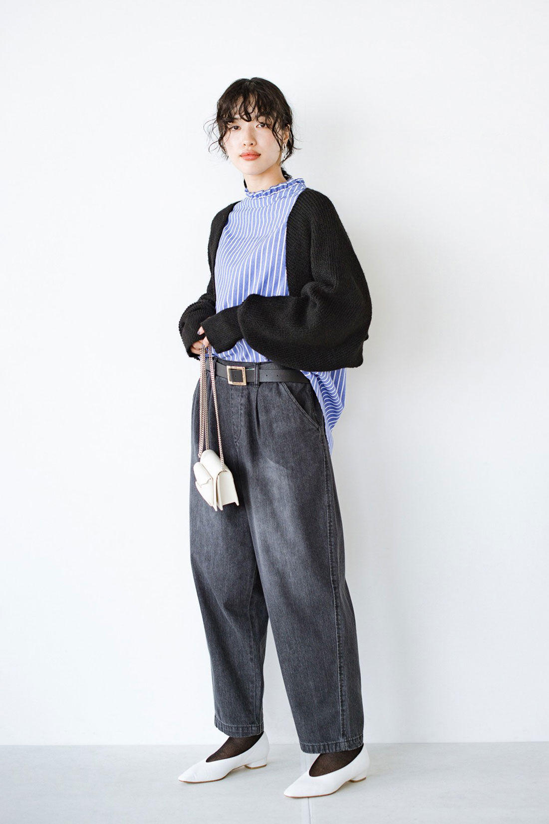 haco!［ハコ］|ｈａｃｏ！ 季節の変化を楽しむ「愛服」 シャツもブラウスもニットもやさしく包むアームボレロ