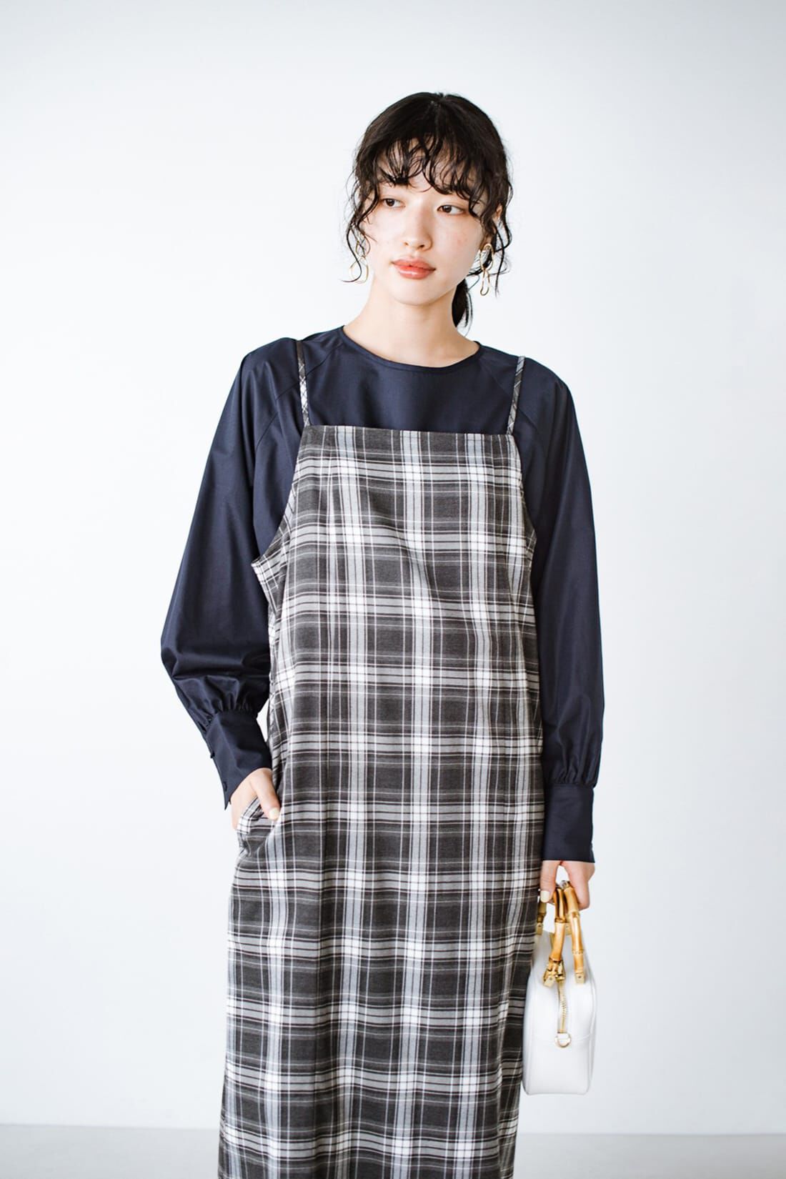 haco!［ハコ］|ｈａｃｏ！ 季節の変化を楽しむ「愛服」 手持ちの夏冬服と組み合わせ無限！総柄キャミワンピース＆すそ絞りトップスセット