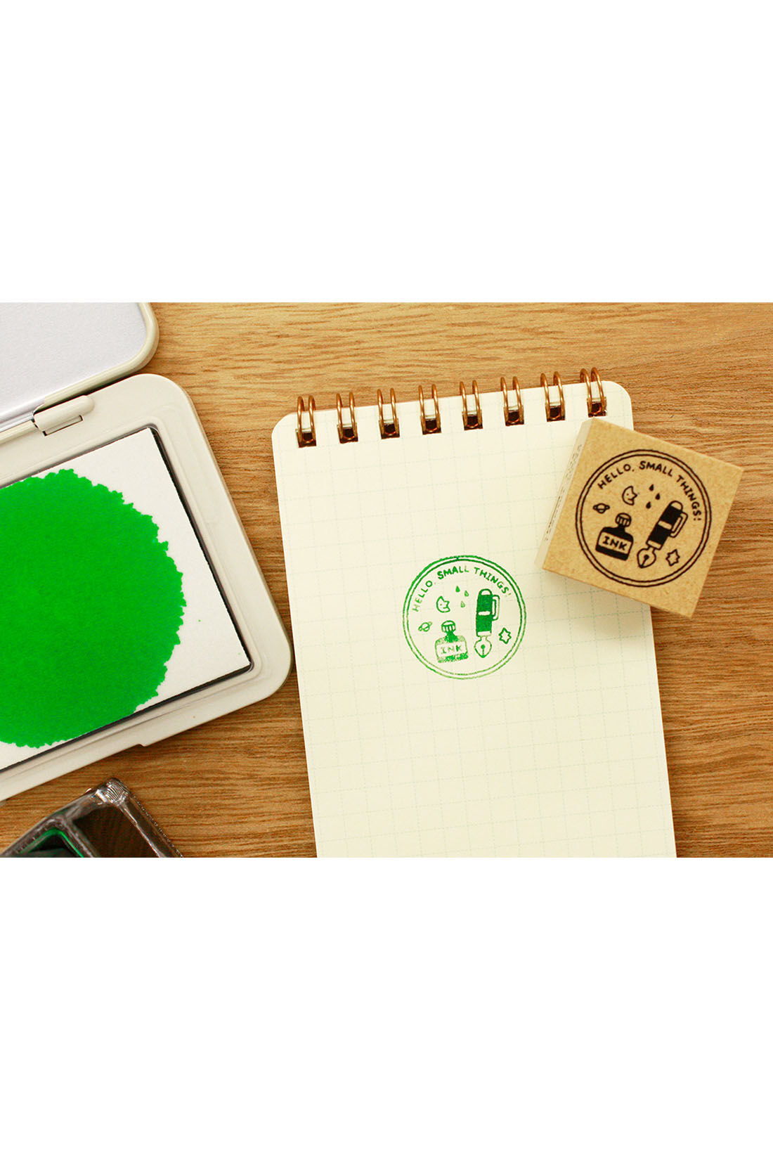 フェリシモギフトショップ|お気に入りインクでハンコが押せる　ＩＮＫ　ＢＩＹＯＲＩ　スタンプ台