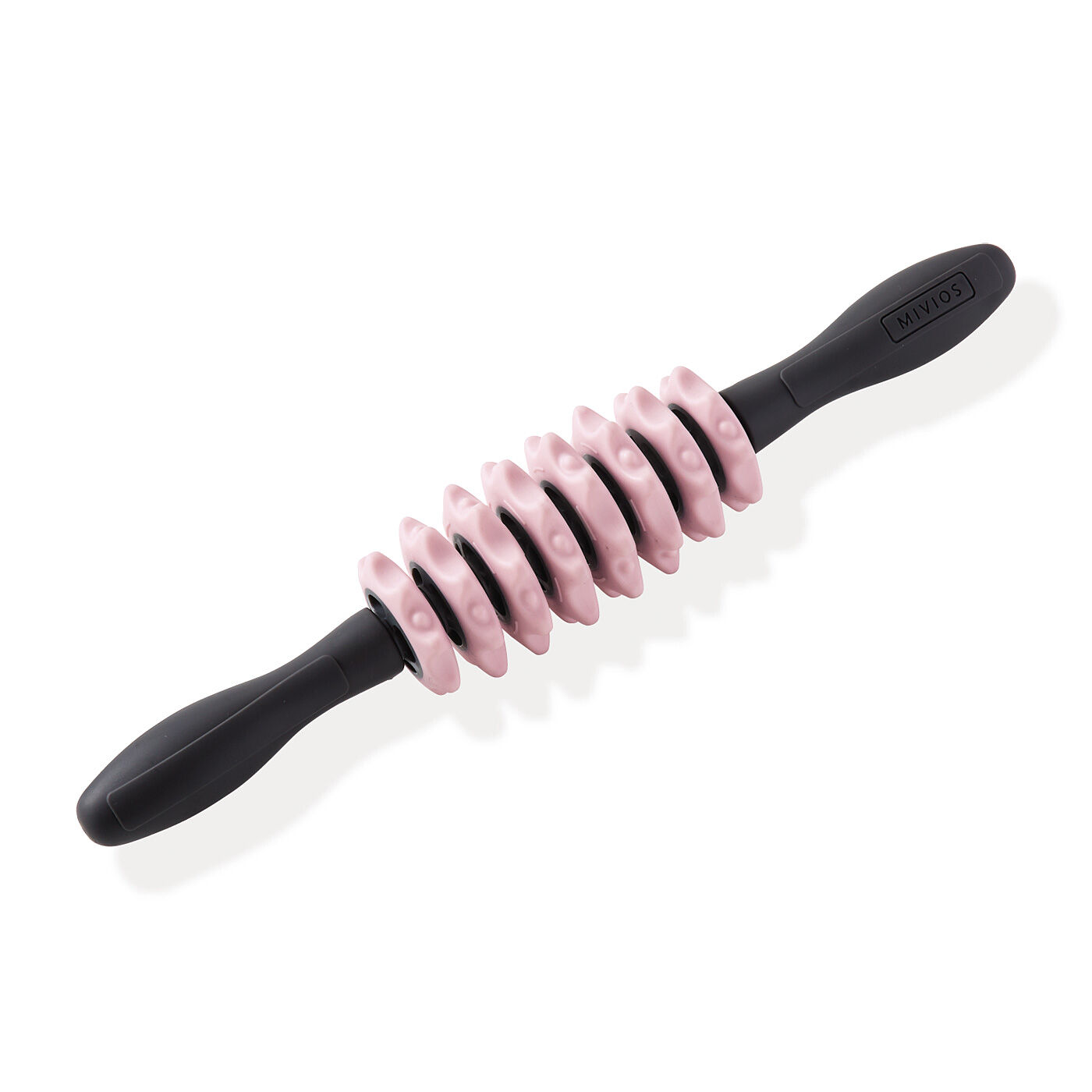 フェリシモギフトショップ|ゴリゴリ刺激で全身ほぐし　カスタマイズできる３-WAYローラースティック〈パウダーピンク〉|2．中央のアーチを高く