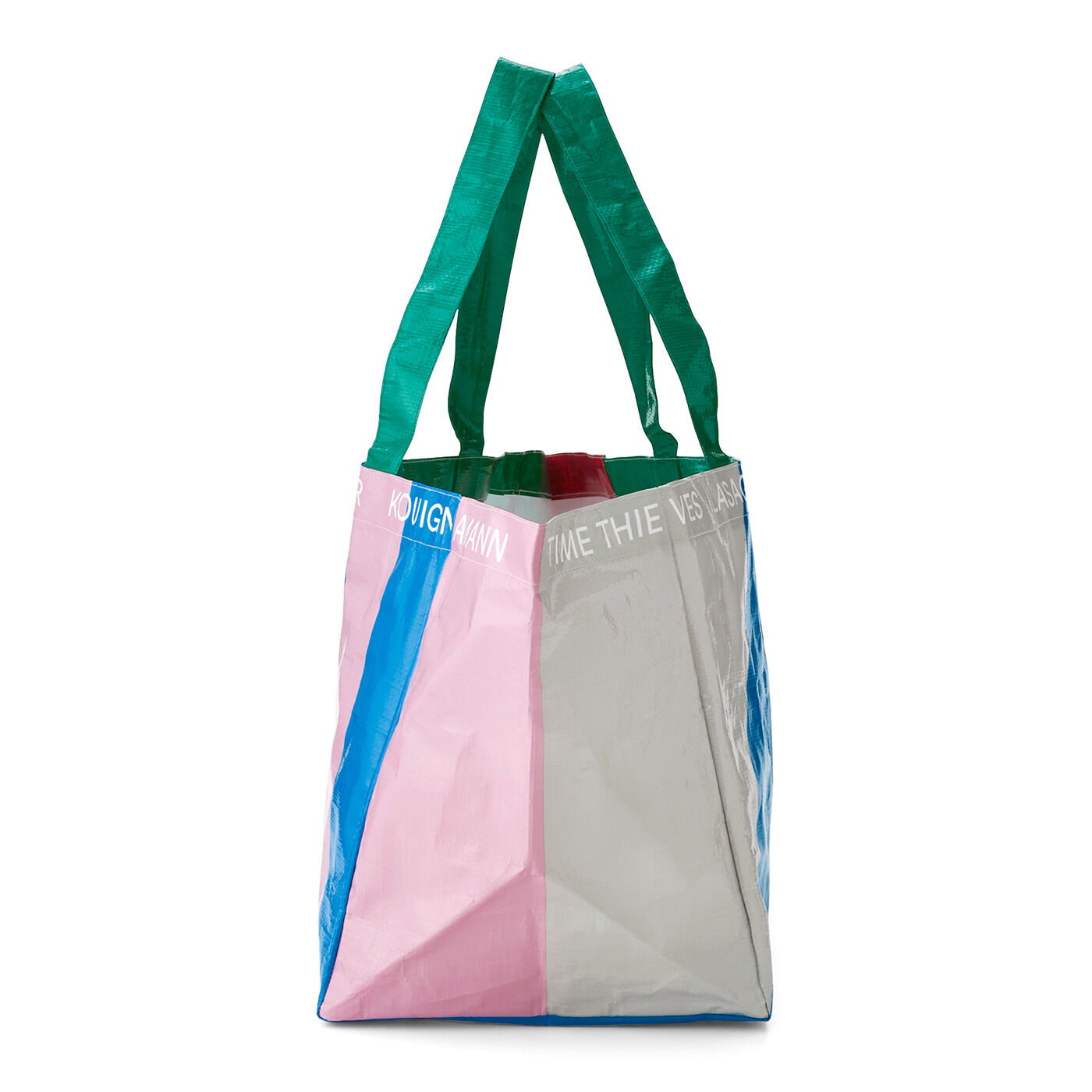 フェリシモギフトショップ|菊池 亜希子さん&times;ラミプリュス　記憶の中の色と好きをデザインした　アートピースのようなビッグバッグ|Side