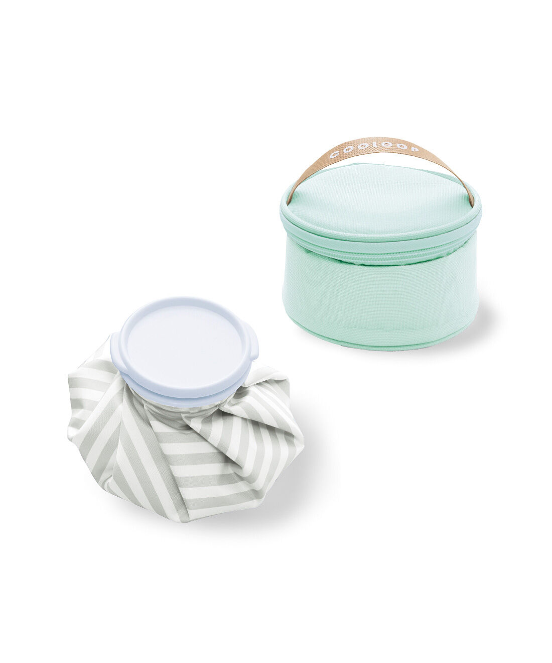 フェリシモギフトショップ|外出先でもひんやり続く　保冷ケース付き携帯氷のう|●１回のお届けセットです。