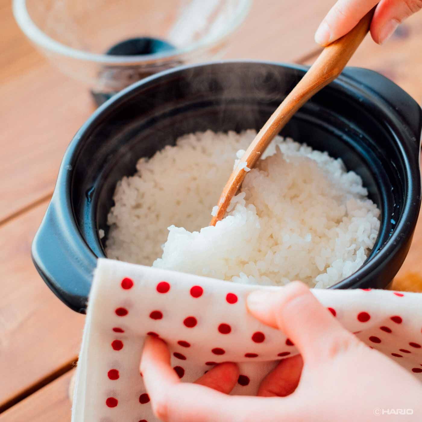 フェリシモギフトショップ|もう失敗しない ふたがガラスのご飯土鍋〈2～3合用〉