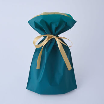 フェリシモギフトショップ | ギフトラッピング袋ミニ〈グリーン〉