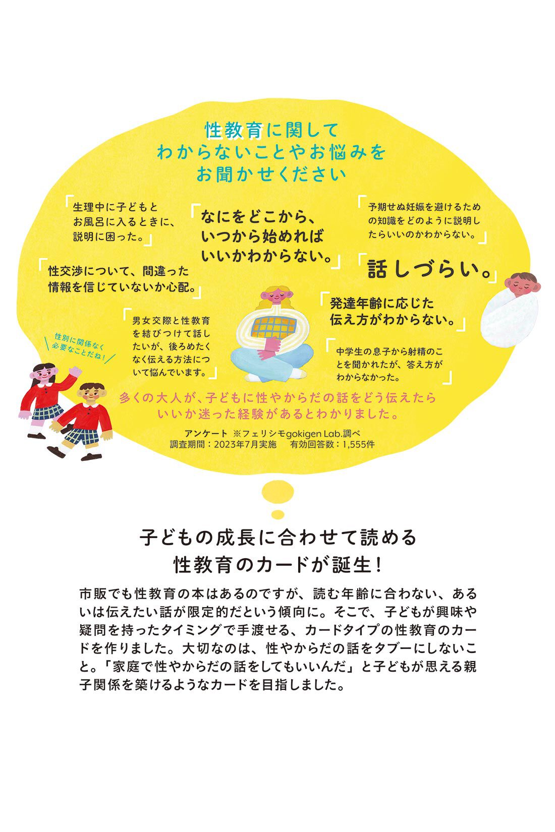 フェリシモギフトショップ|gokigen Lab.　性とからだとこころを知るカード