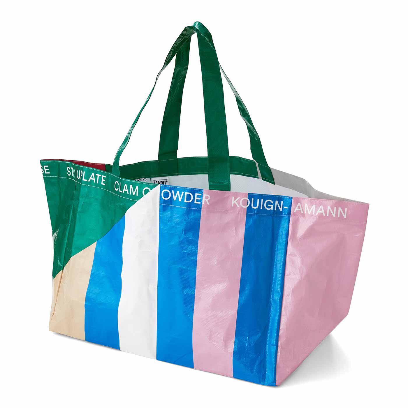 フェリシモギフトショップ|菊池 亜希子さん&times;ラミプリュス　記憶の中の色と好きをデザインした　アートピースのようなビッグバッグ|Back