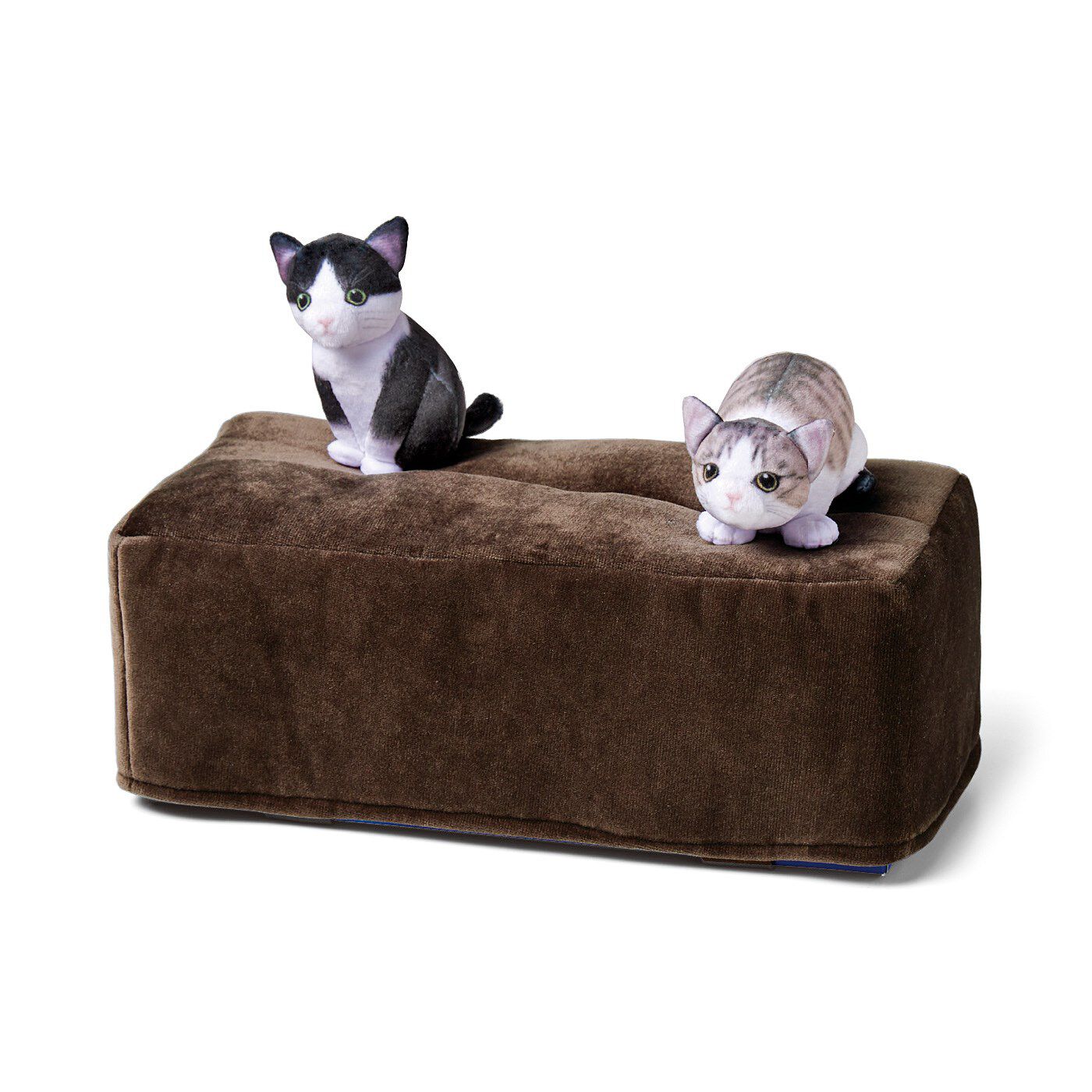 フェリシモギフトショップ|子猫がかくれんぼする　ボックスティッシュカバー