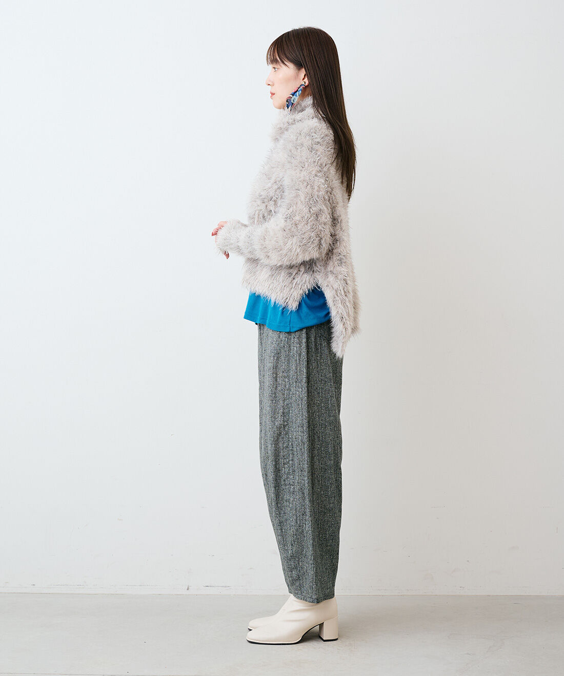 mensha!|[いっしょ買いで 220円OFF] ガーゼ タートルネックと〈ガーゼ〉カットソー タートルネックのコーディネート