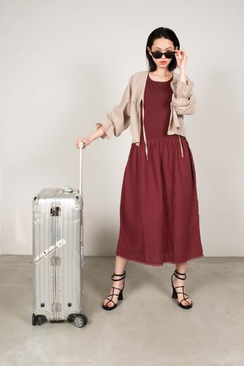 mensha!［メンシャ！］ | カットソー＆ガーゼカップ付きワンピース