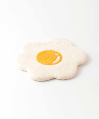 mensha! | フェルト目玉焼きマット