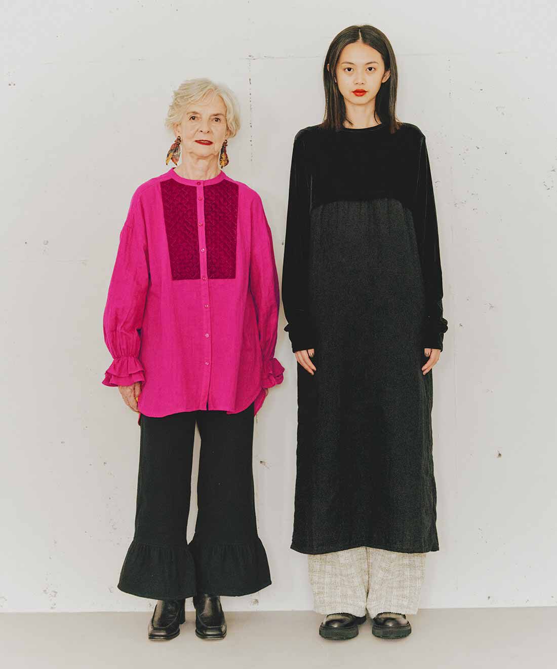 mensha!［メンシャ！］|mensha!　ネグリジェ気分 コットン微起毛 ヘムフリルワイドパンツの会