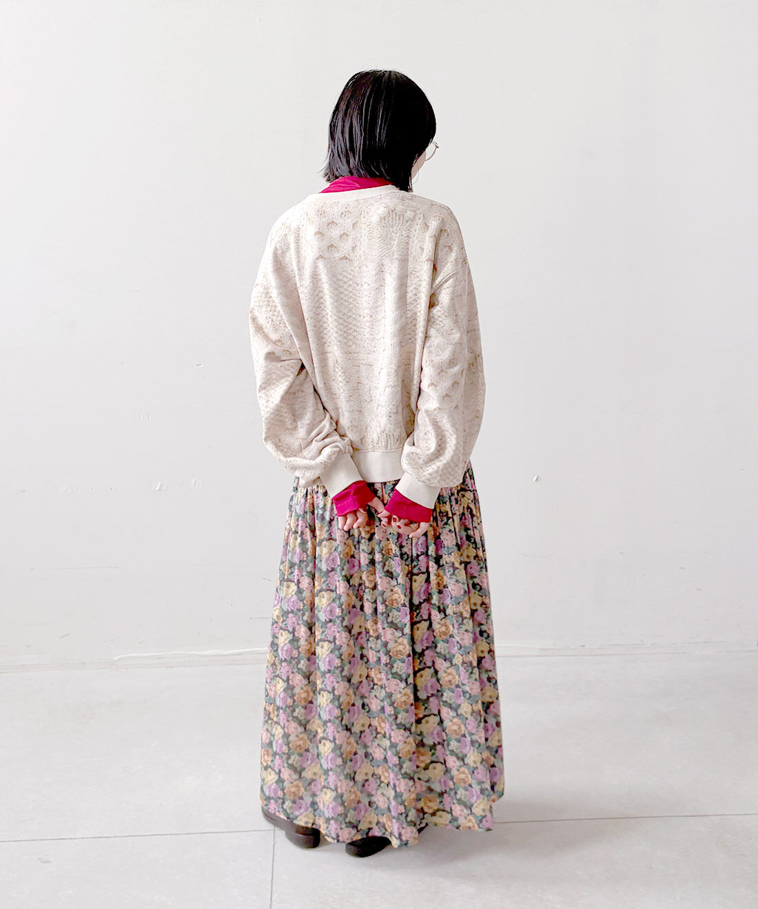 mensha!|まるでニット！？ 軽くてやわらかな ガーゼ裏毛トップスと[いっしょ買いで 220円OFF] ガーゼ タートルネックと〈ガーゼ〉カットソー タートルネックのコーディネート