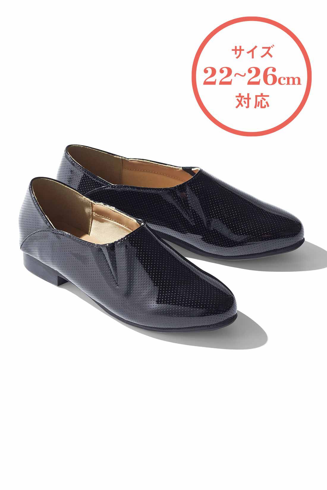Live in comfort［リブインコンフォート］|リブ イン コンフォート   はまじとコラボ 雨の日も履ける！ 防水フラットシューティ〈ブラック〉