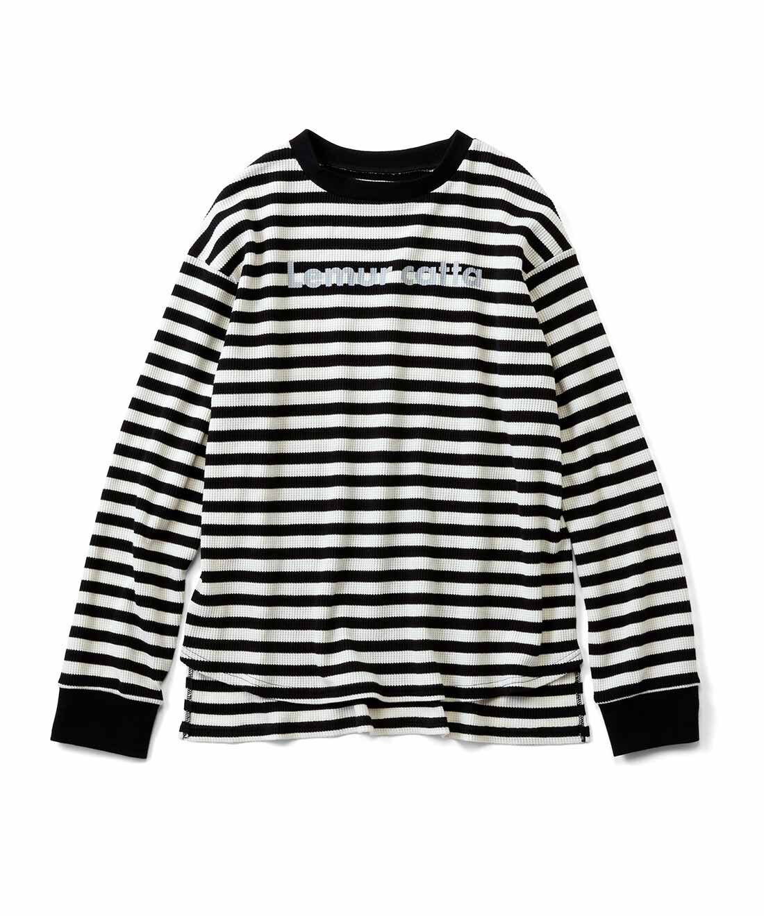 Live in  comfort|旭山動物園・ボルネオの森応援商品 リブ イン コンフォート 好きがさりげなく光る 動物学名ワッフルトップスの会|ワオキツネザル 学術名：Lemur catta