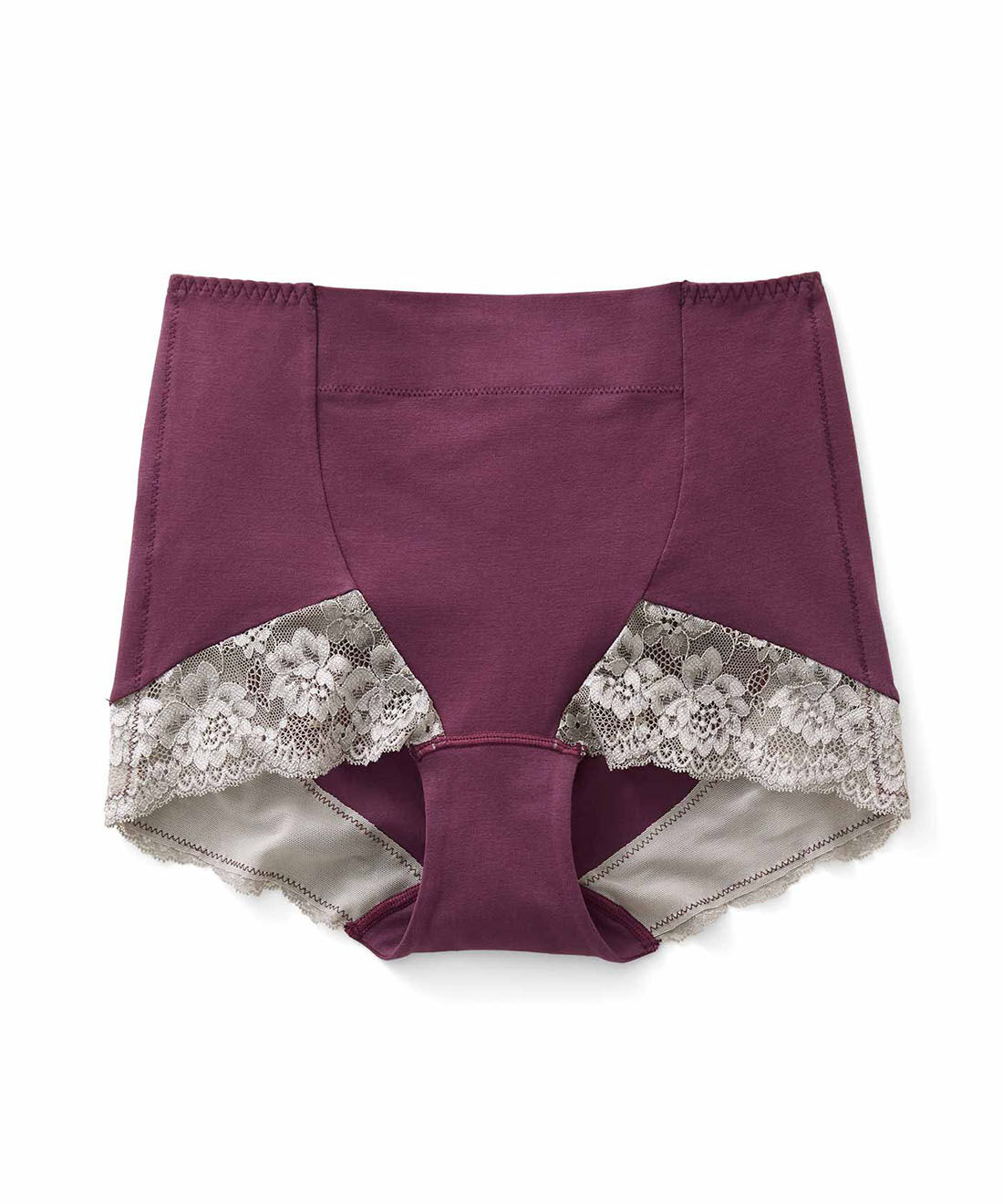 flufeel［フラフィール］|残念尻の救世主 もっと！お尻流れガード 立体ショーツ〈スーパー〉の会|〈ボルドー〉