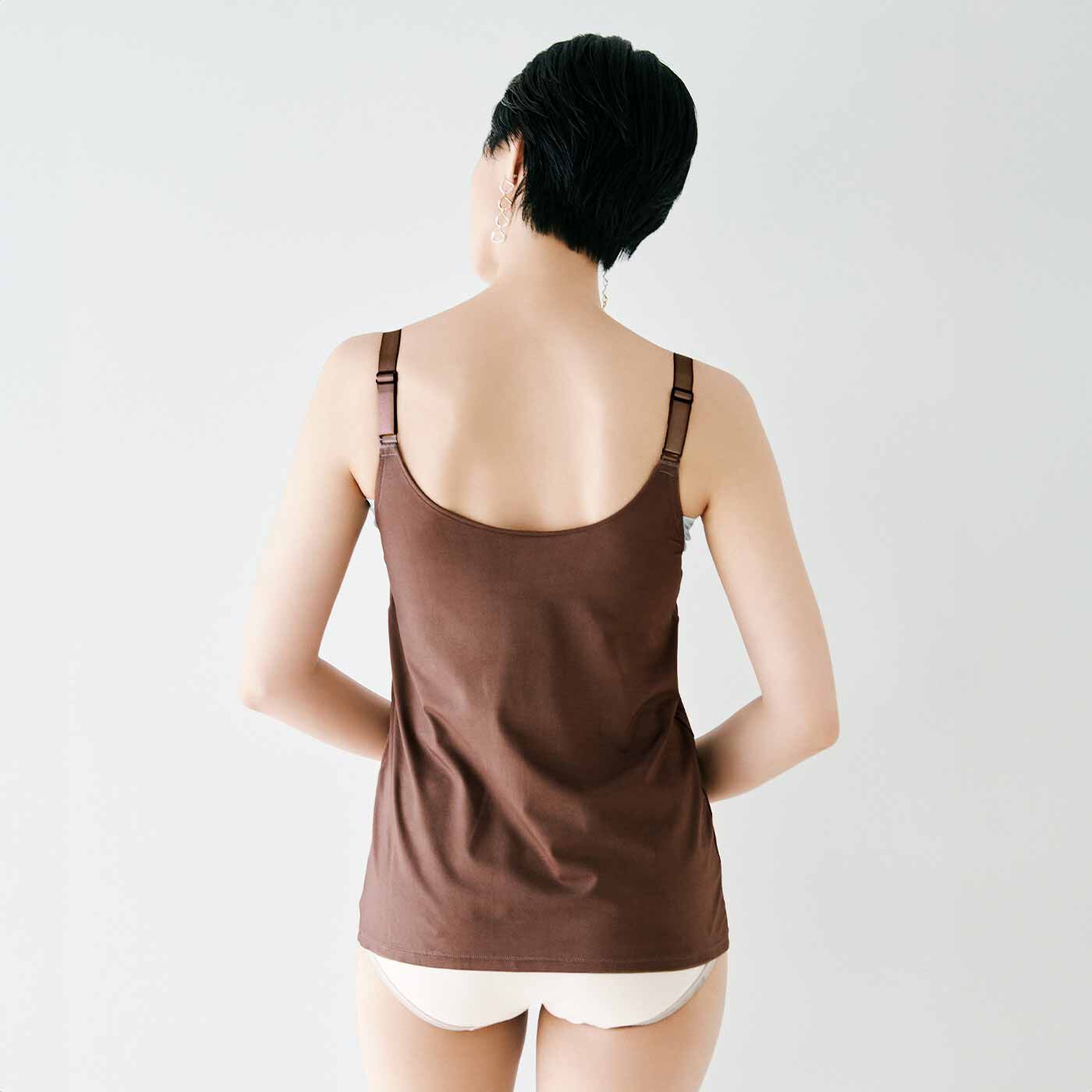 flufeel|大きいさんも快適な らくにきれいをかなえる ワイヤーで支えるブラキャミソール〈L～3L〉の会