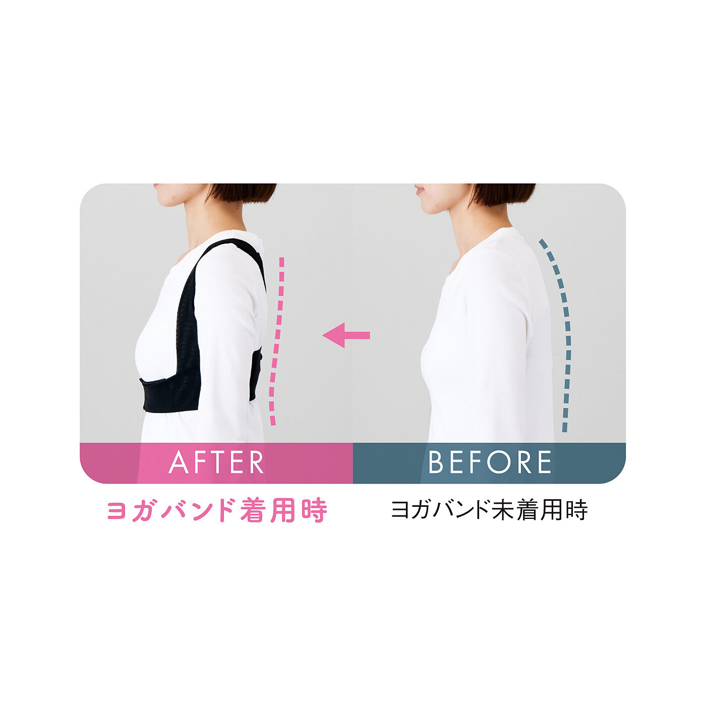 flufeel［フラフィール］|着けるだけ背筋ピン！　どこでもこっそり姿勢サポート　ヨガ気分インナーバンド〈男女兼用〉の会