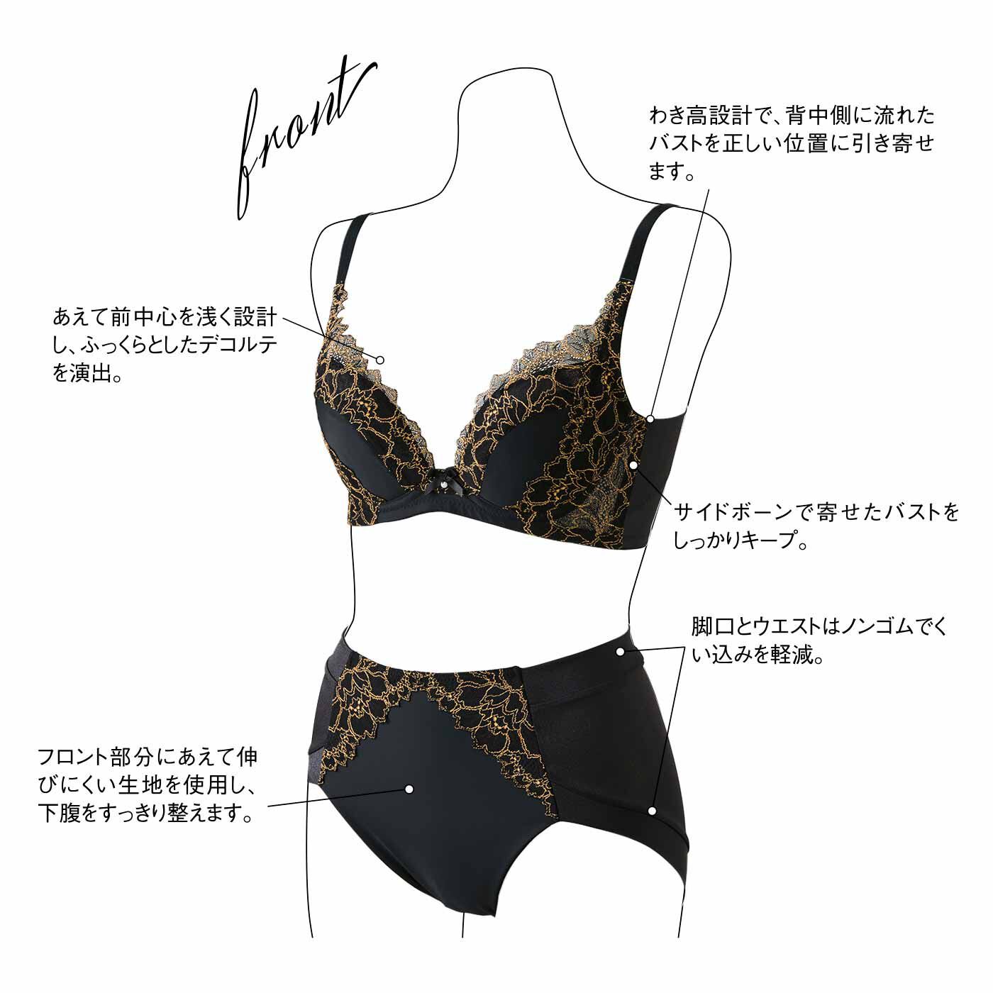 flufeel［フラフィール］|女神級のバストライン 纏（まと）った瞬間見違える 渾（こん）身の秀麗なブラ＆ショーツの会|ミリ単位の計測と職人技で完成した補整力と心地よさ。