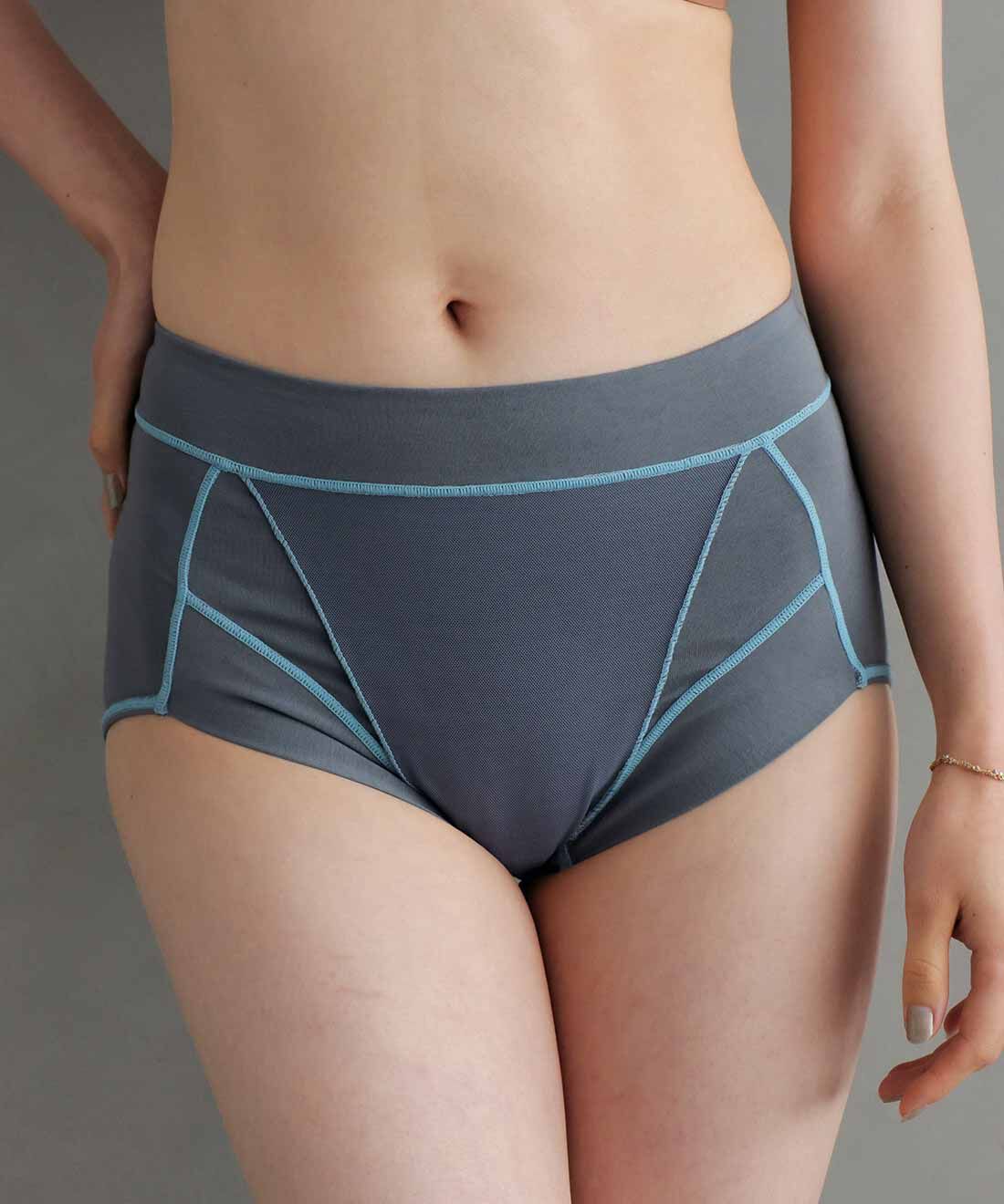 flufeel［フラフィール］|骨盤底筋引き上げサポート 肌当たりも考えた バイカラー綿混ショーツの会