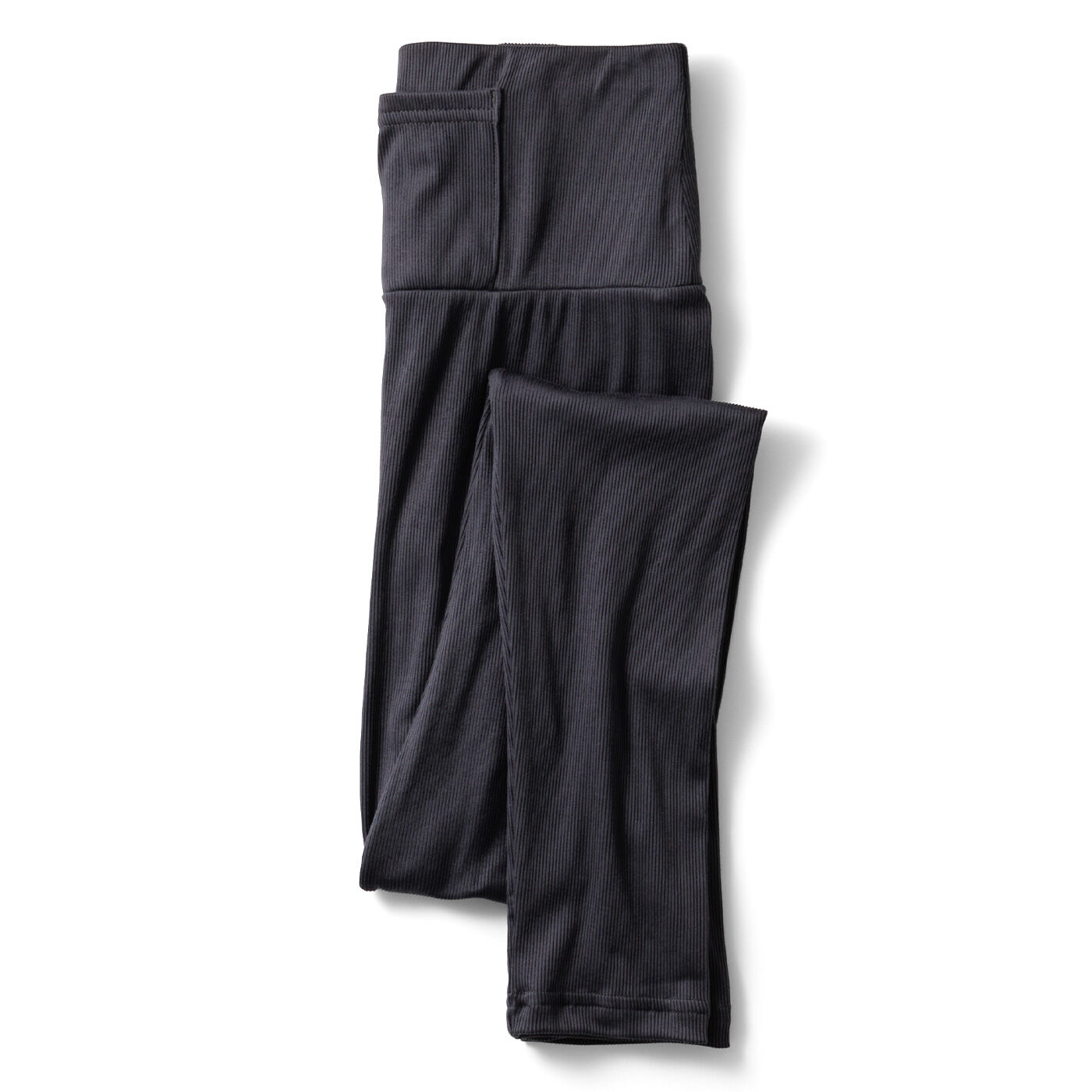 flufeel|しっとり包まれる肌心地 オンオフ使えるポケット付き ハイウエストレギンスの会|〈チャコール〉