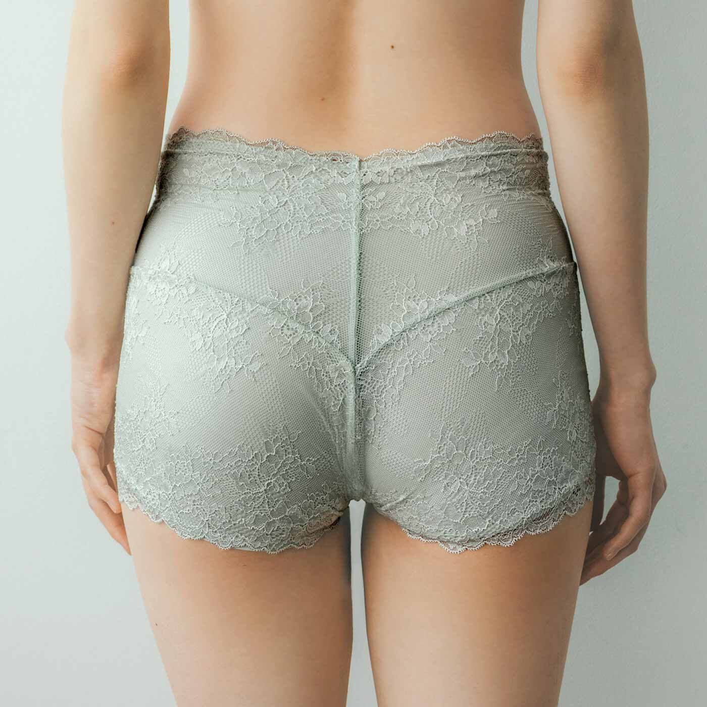 flufeel［フラフィール］|ユルセルフ 悩み多き女性のための これ一枚で安心レースショーツの会|Back