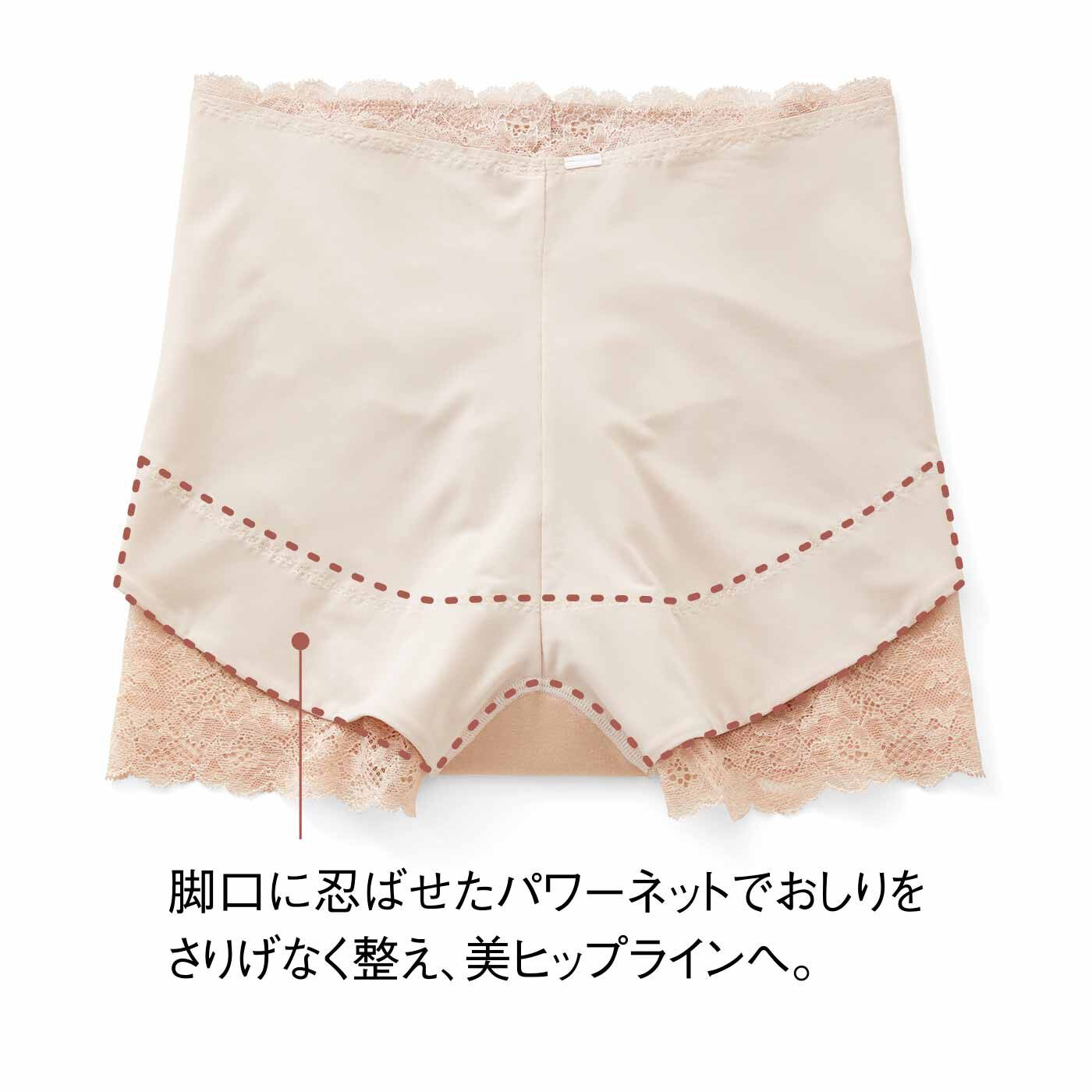 flufeel［フラフィール］|ユルセルフ 悩み多き女性のための これ一枚で安心レースショーツの会|Back〈肌側〉