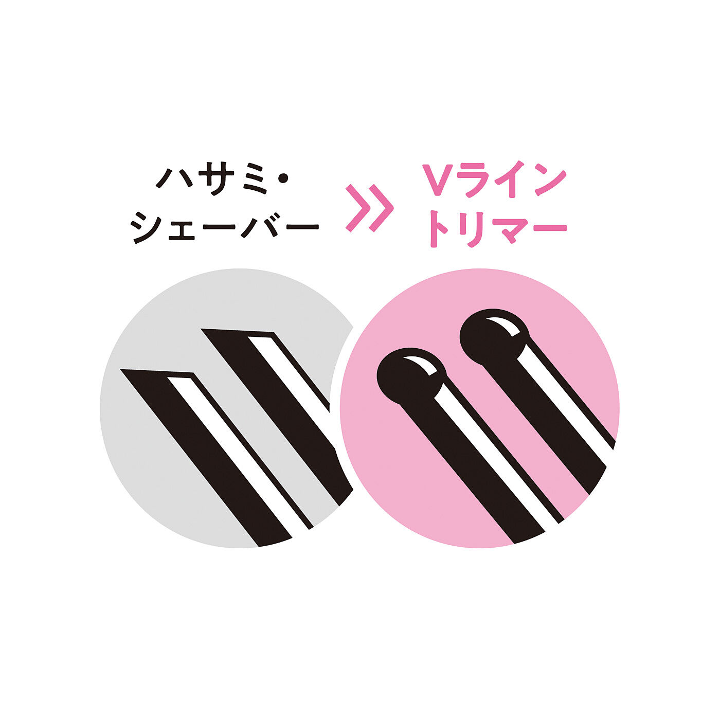 flufeel［フラフィール］|気になるボリューム　ちくちくなしで整えて！　Vライントリマーヒートカッタータイプ〈ピンク〉