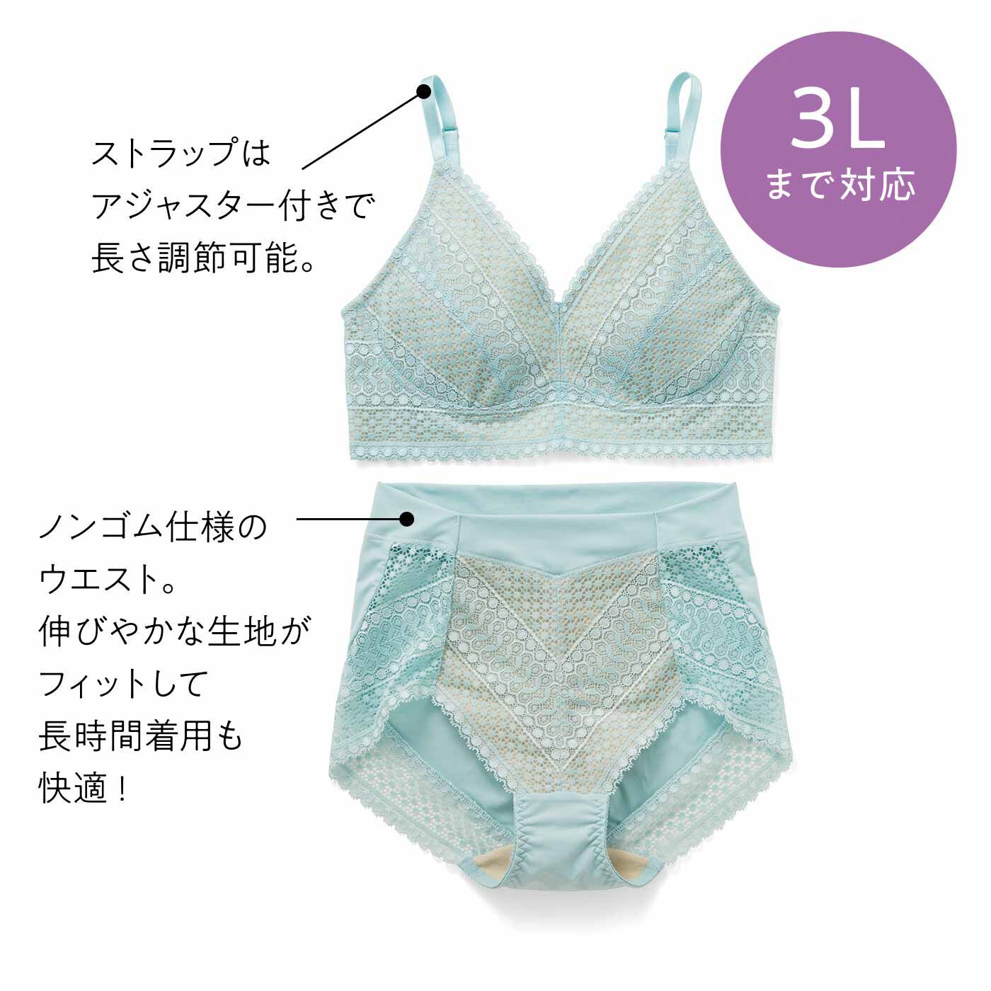 flufeel［フラフィール］|ボリュームおさえて フラットブラ＆ショーツの会