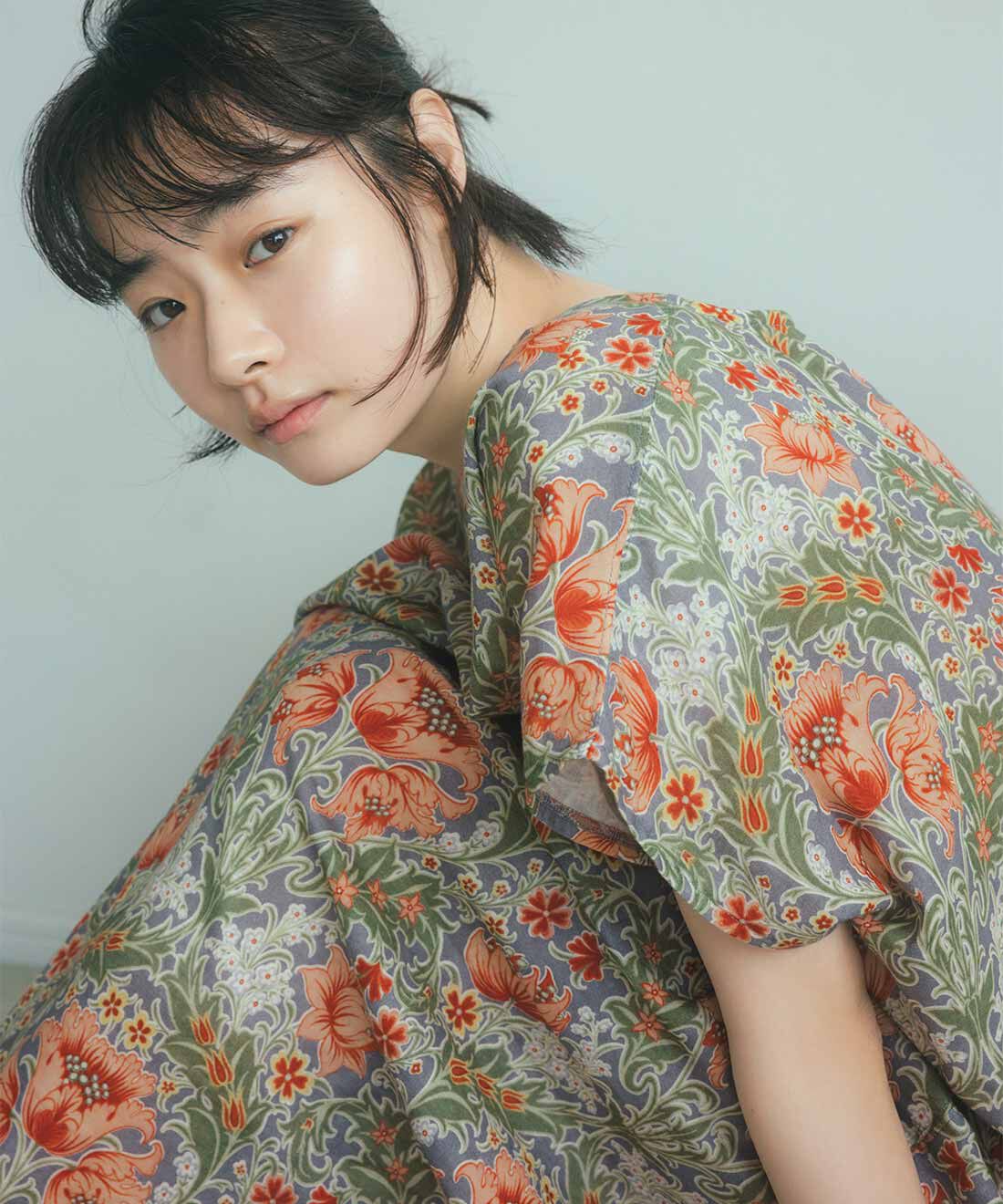 flufeel|お風呂上がりから寝るまでさわやか　ダブルガーゼが心地いい　着るタオルウェア〈「ミュルーズ染織美術館」アーカイブコレクション〉の会