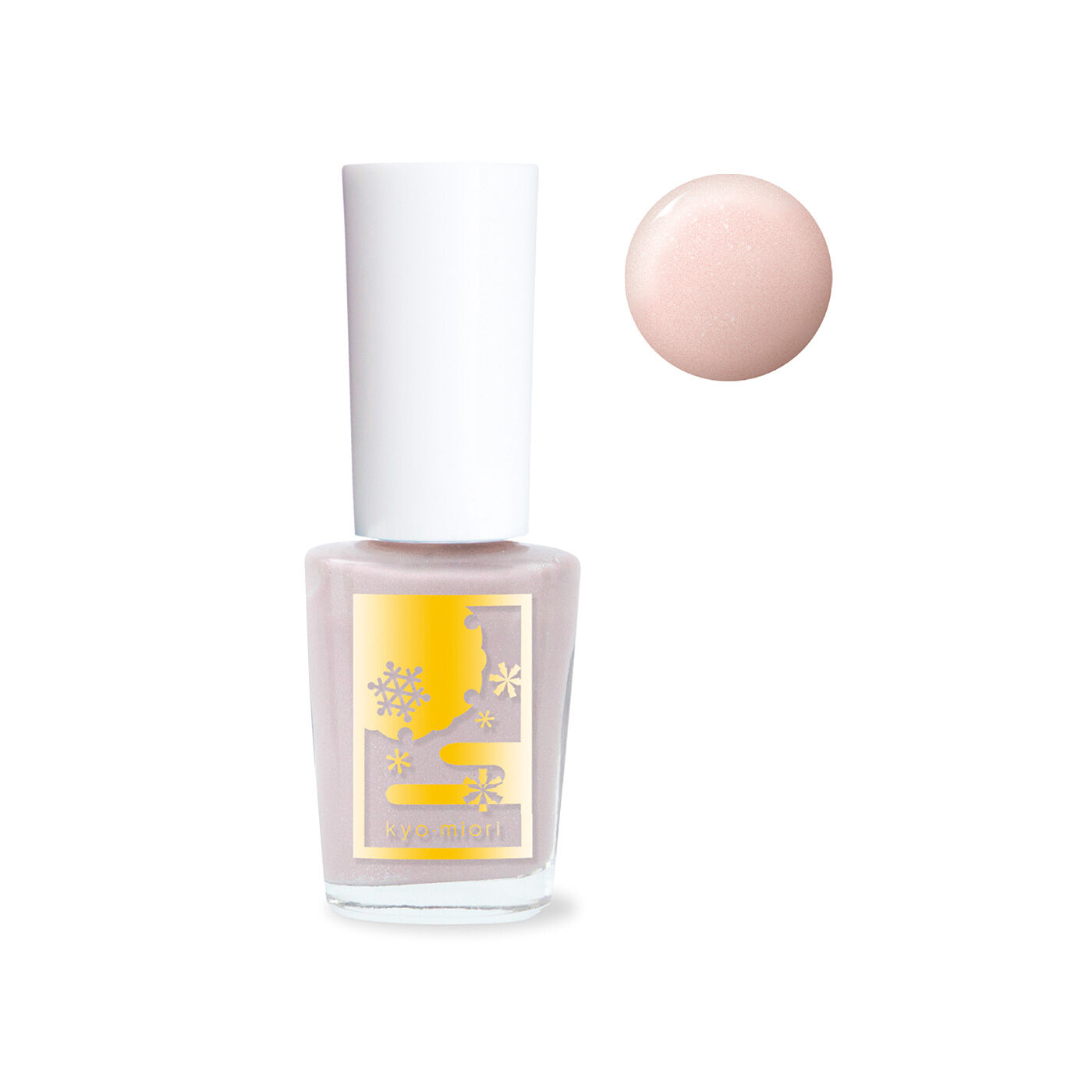 flufeel|お湯で落とせてリムーバー不要！　爪ケアしながら指先を彩る 四季彩まといネイル〈エレガントカラー〉の会|〈風花に舞う〉