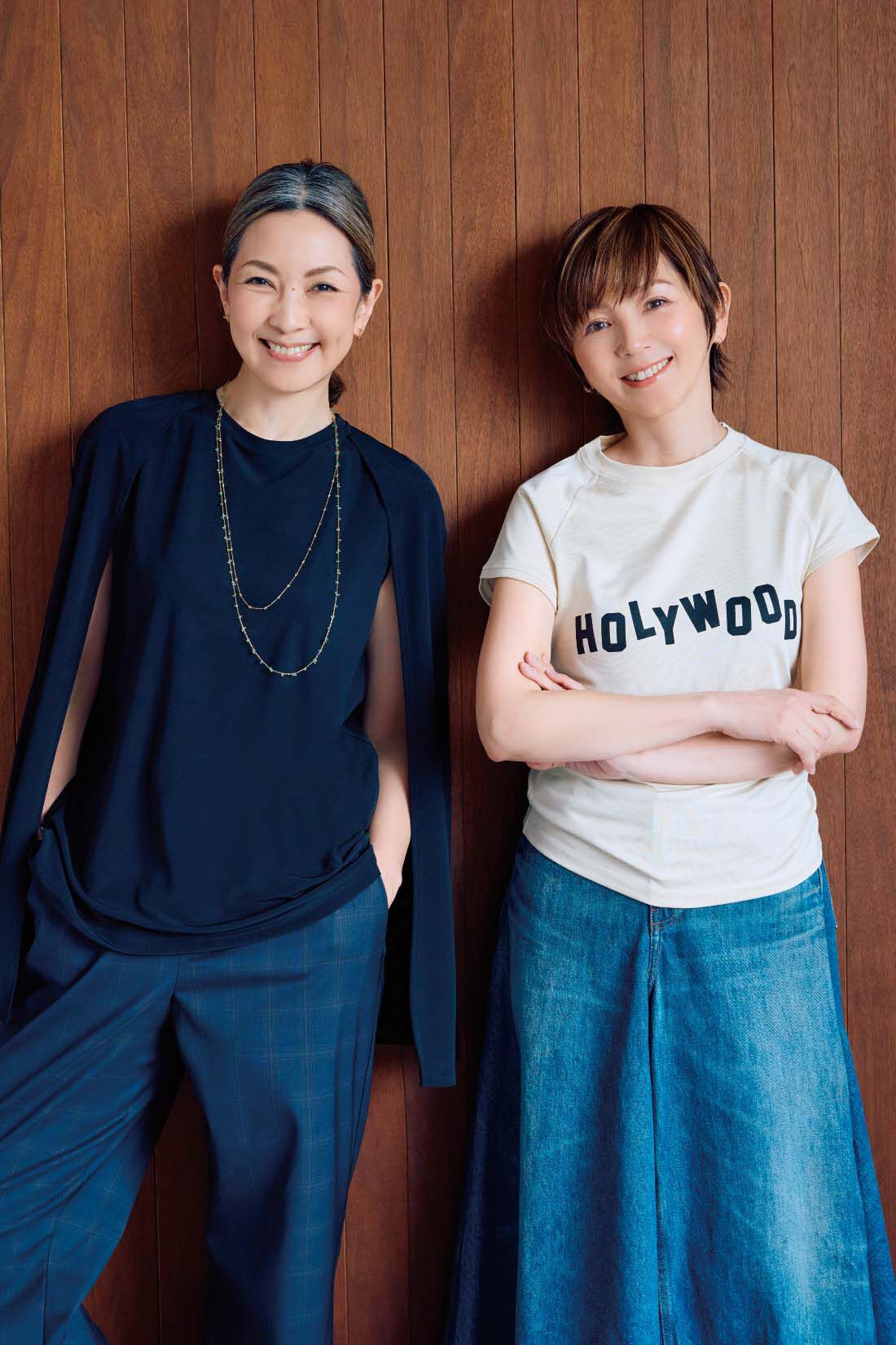 フェリシモの雑貨Kraso［クラソ］|大人の女史会×UP.de　美ゆとりシルエット 小顔見え好印象リボンハット〈ＵＶ対策〉の会|＼50代からの人生を楽しもう！／『大人の女史会』の松本孝美さん、渡辺満里奈さん