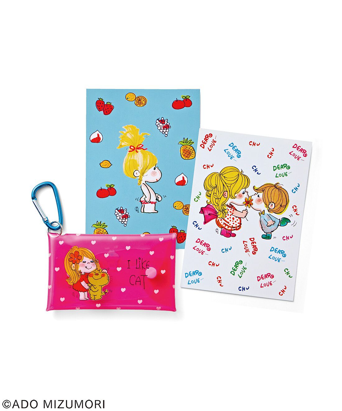 フェリシモの雑貨 Kraso|カワイイ！ 水森亜土　グッズコレクションの会|●1回のお届け例です。