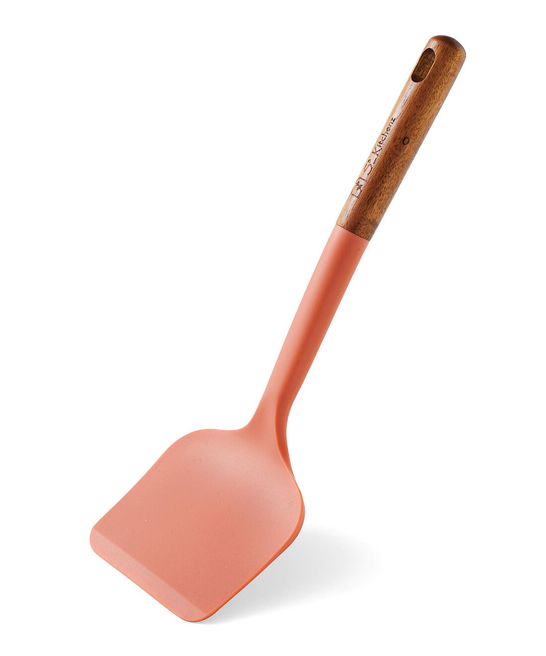 フェリシモの雑貨 Kraso|エスキューブキッチンズ　調理をもっと心地よく　天然木がアクセントのそろえたくなる　シリコーンキッチンツールの会|〈ターナー〉