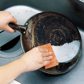 フェリシモの雑貨 Kraso | ダイヤモンド粒子配合焦げ取りシート