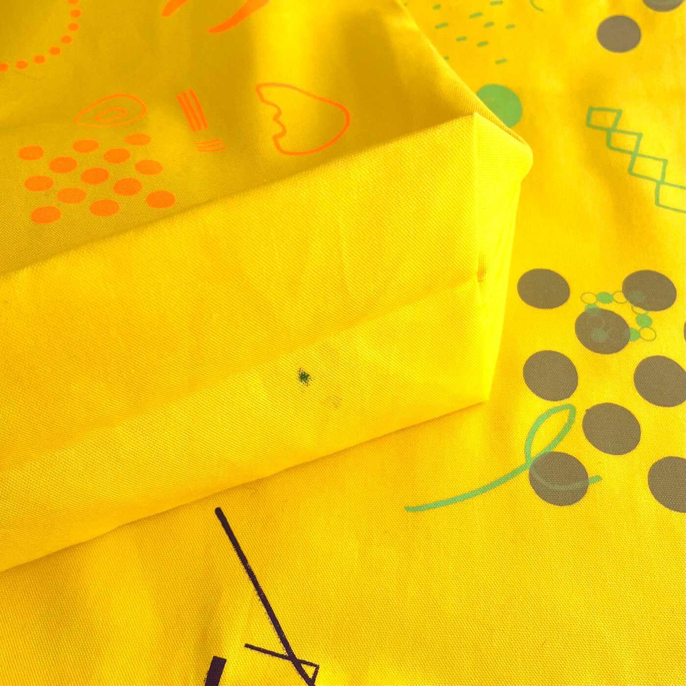 フェリシモの雑貨 Kraso|【数量限定】LIVE WORKS トートバッグ〈イエロー〉|底まち付き。