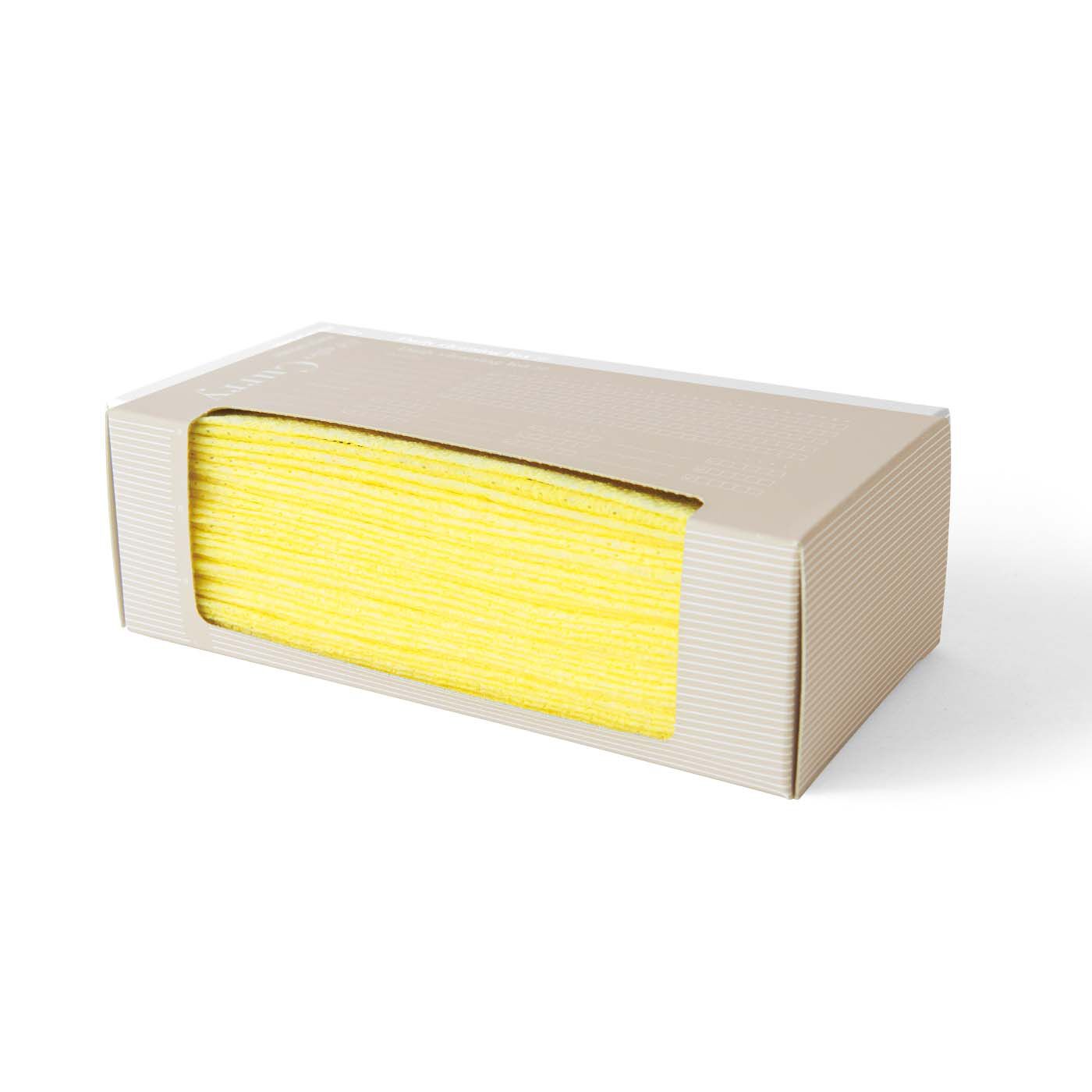 フェリシモの雑貨 Kraso|1/d after Curry ペーパースポンジの会|1ヵ月使い切りの30枚セット。