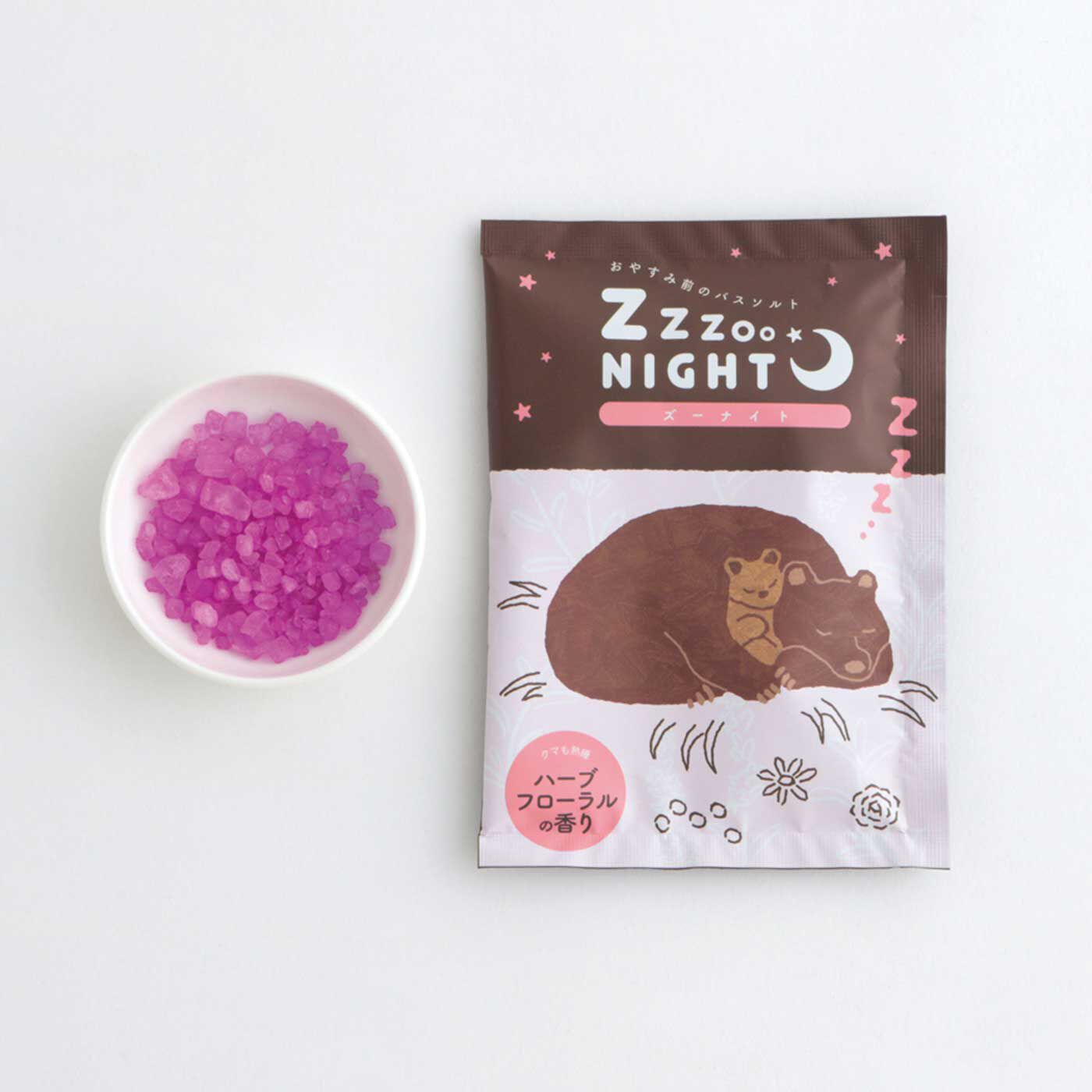 フェリシモの雑貨 Kraso|バスソルト４袋セット【ＺＯＯ ＮＩＧＨＴ】の会