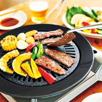 フェリシモの雑貨Kraso［クラソ］ | 油を落としながら楽しむ 焼肉プレート