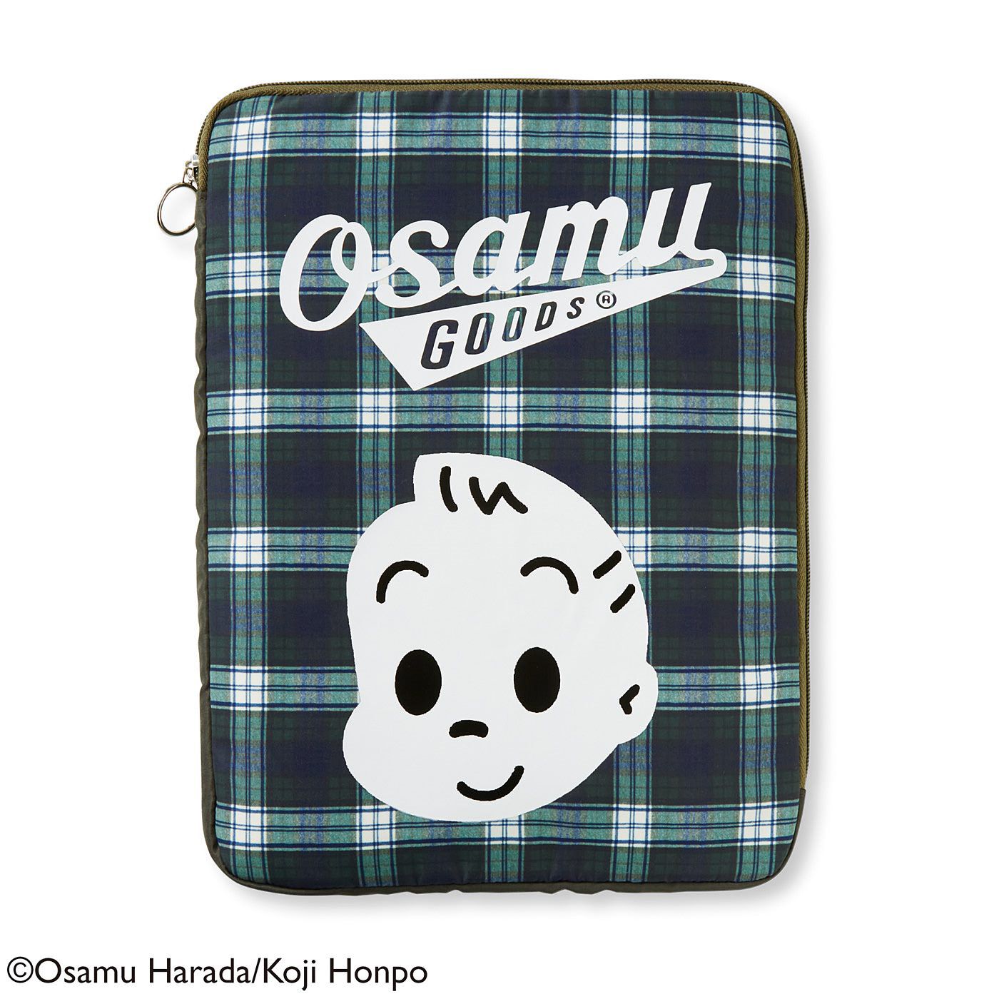 フェリシモの雑貨 Kraso|USEDo&times;OSAMU GOODS　トラッドなタータンチェックのＡ４ファイルポーチ|〈ジャック〉
