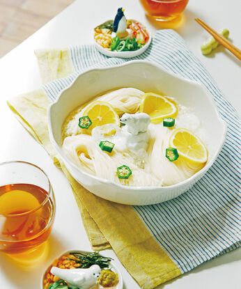 フェリシモの雑貨Kraso［クラソ］ | 食卓涼やかシロクマたたずむそうめん鉢