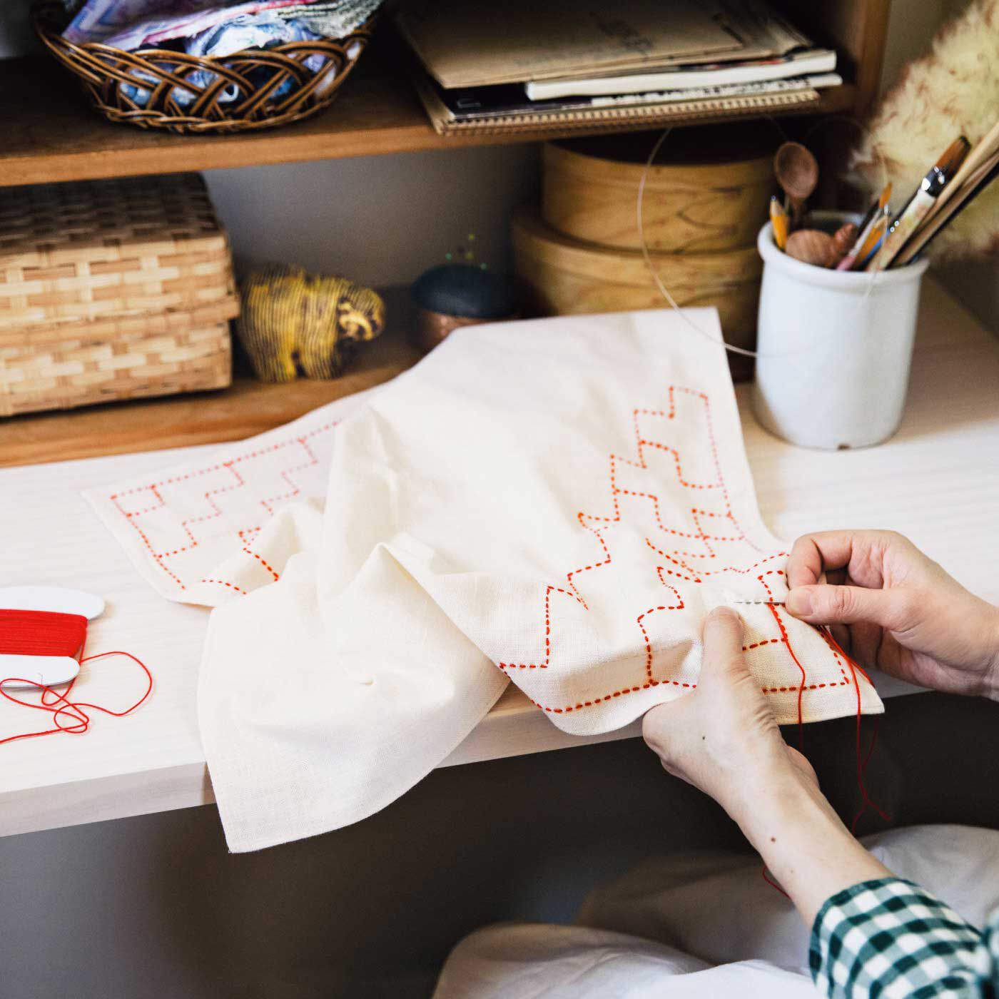 Couturier[クチュリエ]|クチュリエムック　てとりあしとりレッスン〈vol.1 刺し子〉|刺し子をはじめましょう