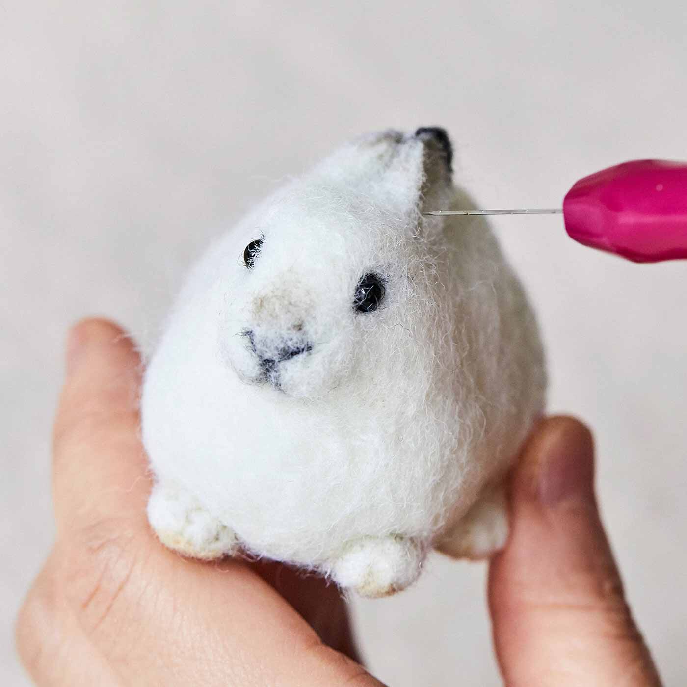 Couturier[クチュリエ]|【タイプが選べる】羊毛フェルトで作る 愛らしく健気な 北の小さなもふもふ動物|専用針でさくさく刺して作ります。